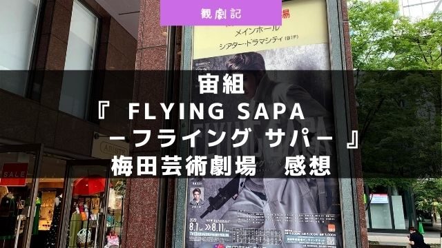 宝塚宙組『FLYING SAPA －フライング サパ－』の感想！ネタバレあり